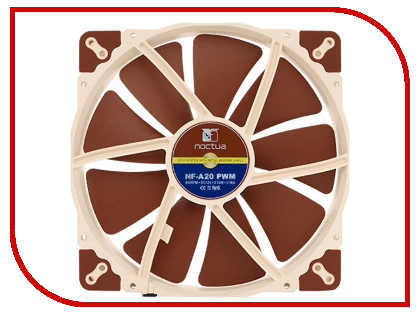 

Вентилятор Noctua NF-A20 PWM, NF-A20 5V PWM
