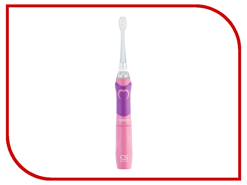 фото Зубная электрощетка CS Medica CS-562 Junior Pink