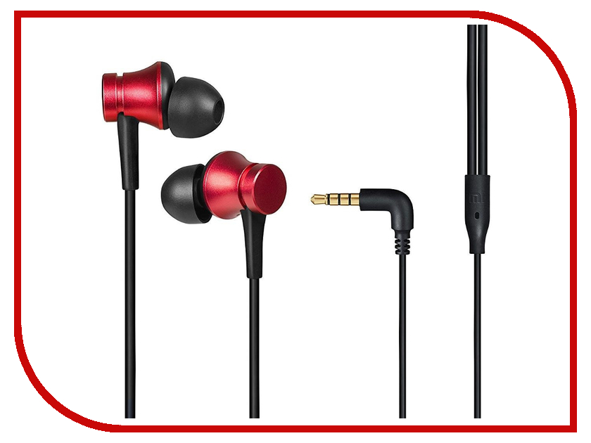 

Xiaomi Mi Earphones Basic Red ZBW4442GL, Earphones Basic