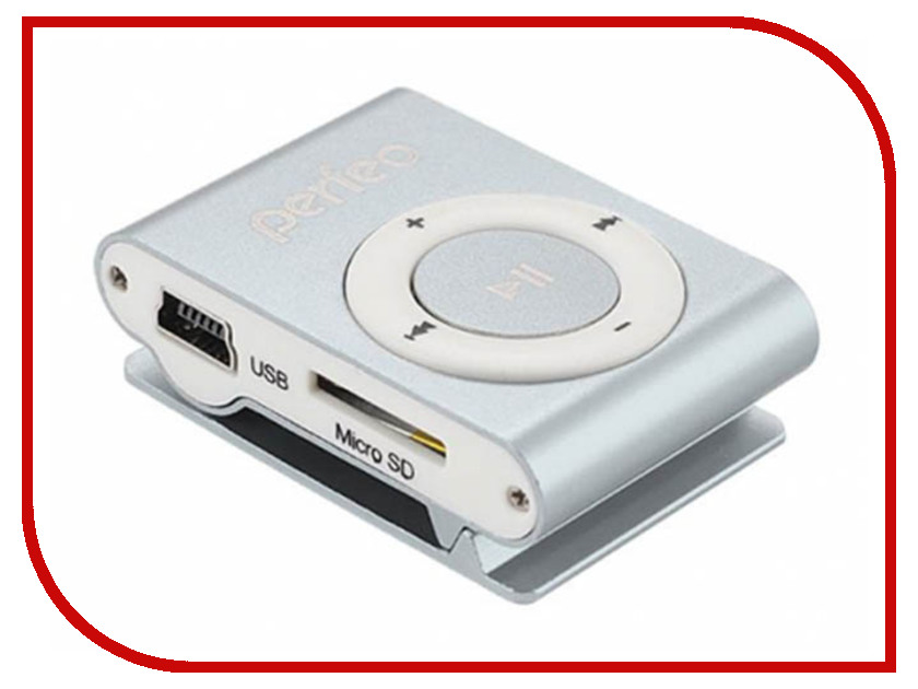 

Плеер Perfeo Titanium Lite Silver PF_A4186, Titanium Lite