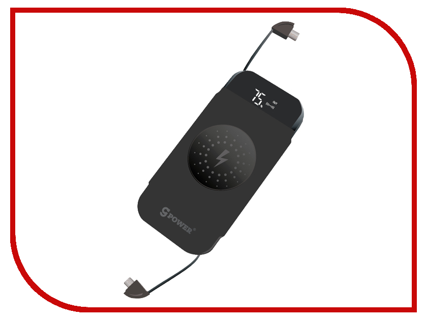 

Аккумулятор CaseGuru CGPower 8000mAh Black 104634, CGPower 8000mAh
