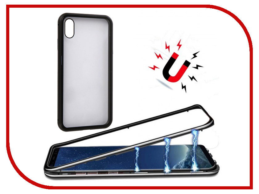 

Аксессуар Чехол для APPLE iPhone XS Max 360 Strong Magnetic Black 90221, 90221