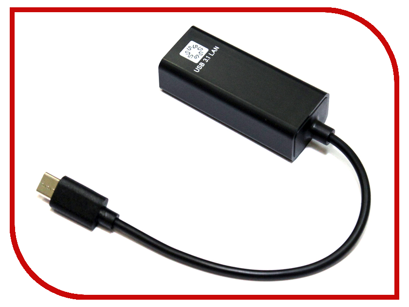 

Сетевая карта 5bites USB 3.1 - RJ45 100Mb Black UA3C-45-08BK, UA3C-45-08BK