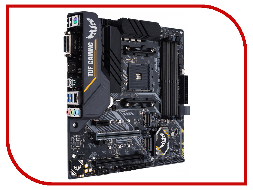 

Материнская плата ASUS TUF B450M-PRO GAMING, TUF B450M-PRO