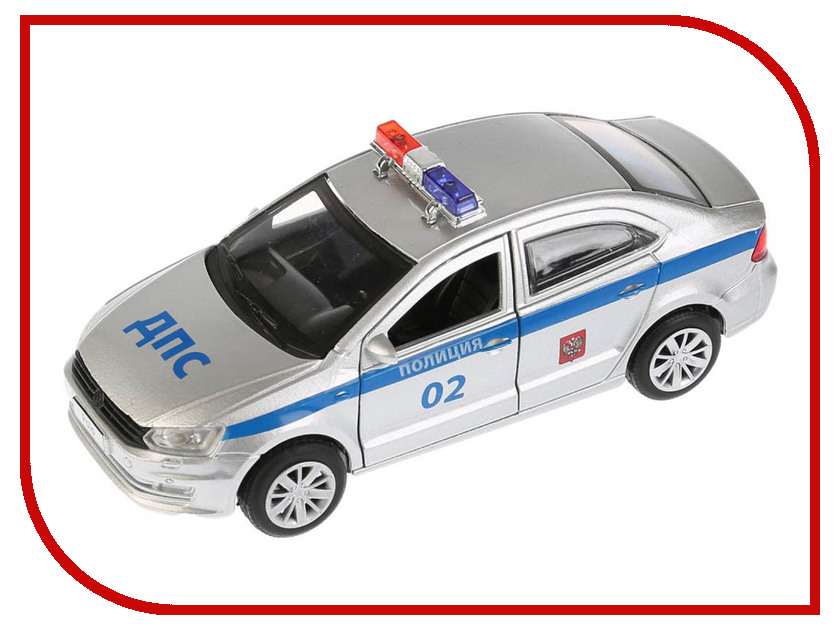 

Игрушка Технопарк VW Polo Полиция POLO-P, VW Polo Полиция