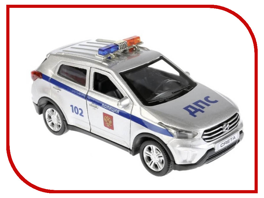 

Игрушка Технопарк Hyundai Creta Полиция CRETA-P-SL, Hyundai Creta Полиция