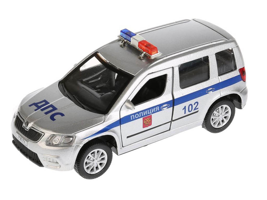 

Игрушка Технопарк Skoda Yeti Полиция YETI-P-SL, Skoda Yeti Полиция