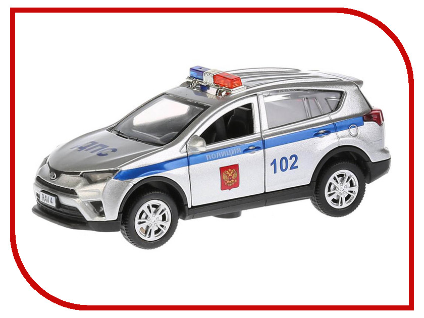 

Игрушка Технопарк Toyota RAV4 Полиция RAV4-P-SL, Toyota RAV4 Полиция