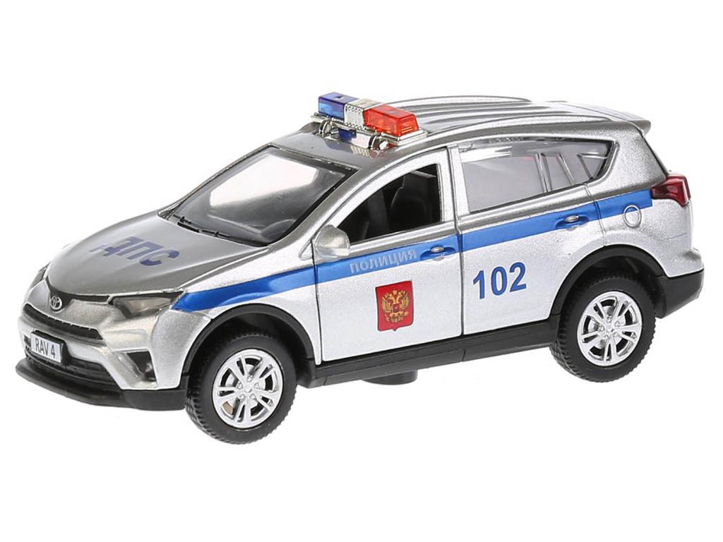 

Игрушка Технопарк Toyota RAV4 Полиция RAV4-P-SL, Toyota RAV4 Полиция