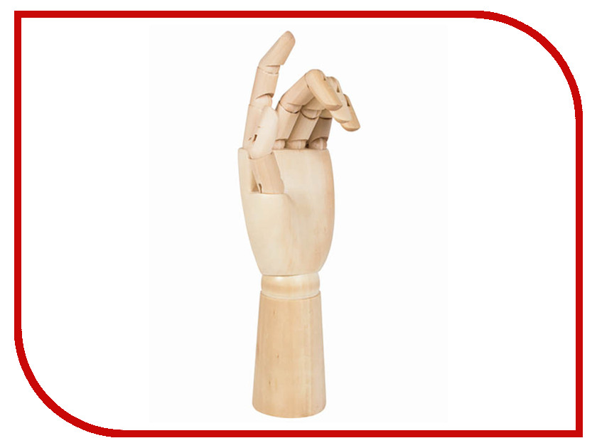 

Художественный манекен Brauberg Левая Рука Мужская 30cm Wood 191296, 191296