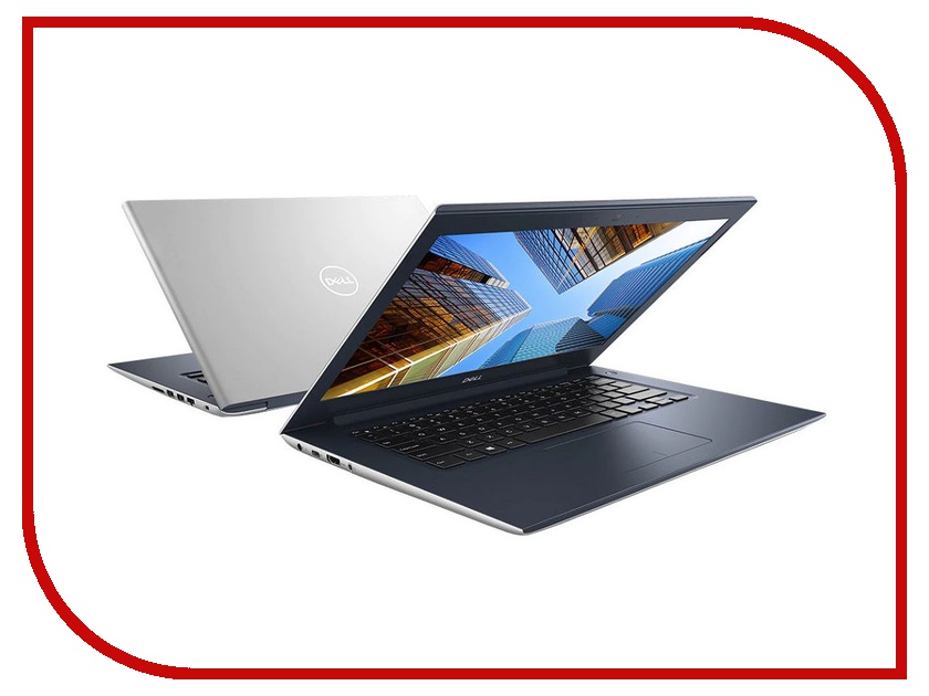 

Ноутбук Dell Vostro 5471 5471-4032 Silver (Intel Core i7-8550U 1.8 GHz/8192Mb/1000Gb + 128Gb SSD/No ODD/AMD Radeon 530 4096Mb/Wi-Fi/Cam/14.0/1920x1080/Windows 10 64-bit), 5471-4032