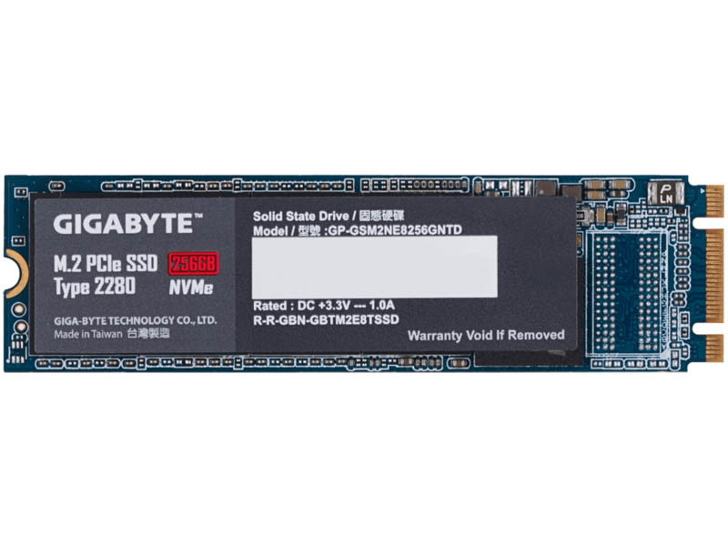 

Жесткий диск GIGABYTE M.2 PCIe SSD 256GB (GP-GSM2NE8256GNTD), GP-GSM2NE8256GNTD