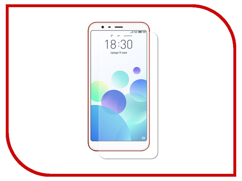 

Аксессуар Защитное стекло для Meizu M8С Pero PRSG-M8С, PRSG-M8С