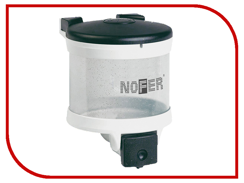 

Дозатор Nofer Basic 1L для жидкого мыла 03018.W, 03018.W
