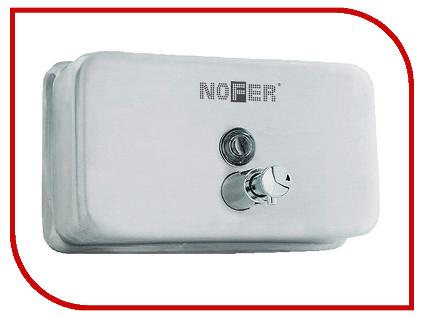 

Дозатор Nofer Inox 1.2L для жидкого мыла 03002.S, 03002.S