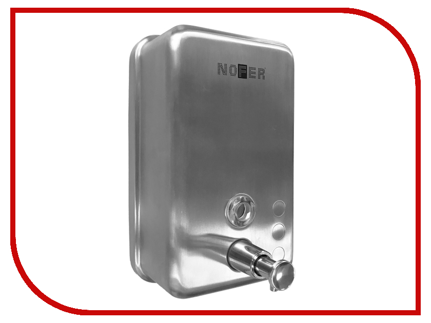 

Дозатор Nofer Inox 1.2L для жидкого мыла 03041.S, 03041.S