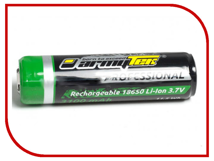 

Аккумулятор ArmyTek 18650 Li-Ion 3200mAh (защищенный), 18650 Li-Ion 3200mAh (защищенный)