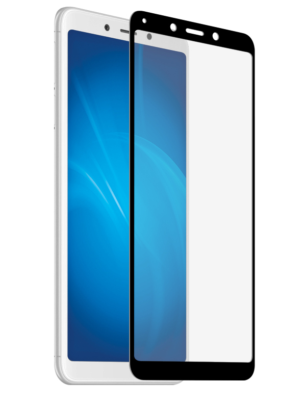 

Аксессуар Защитное стекло Krutoff для Xiaomi Redmi 6 Full Screen Black 02658, 02658