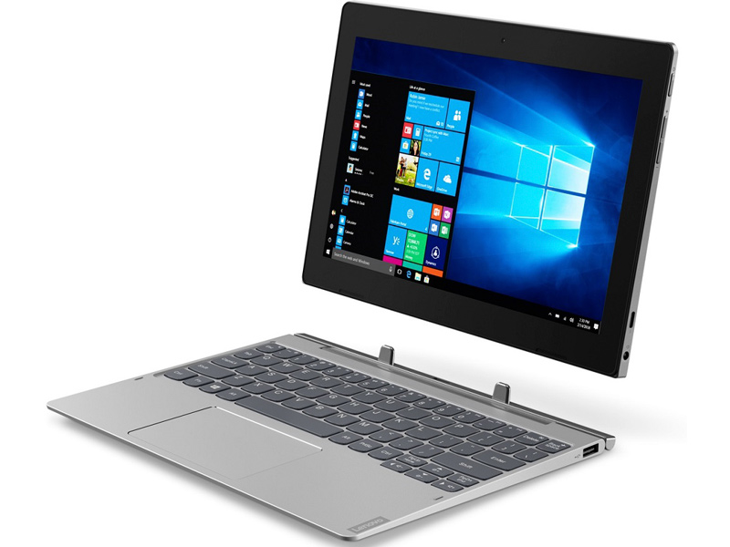 

Планшет Lenovo IdeaPad D330-10IGM 81H30039RU Silver (Intel Pentium N5000 1.1 GHz/4096Mb/128Gb/LTE/3G/Wi-Fi/Bluetooth/Cam/10.1/1920x1200/Windows 10 64-bit), D330-10IGM