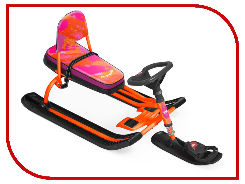 

Снегокат Nika Тимка спорт 4-1 ТС4-1/CL Kids Colors Orange, ТС4-1/CL