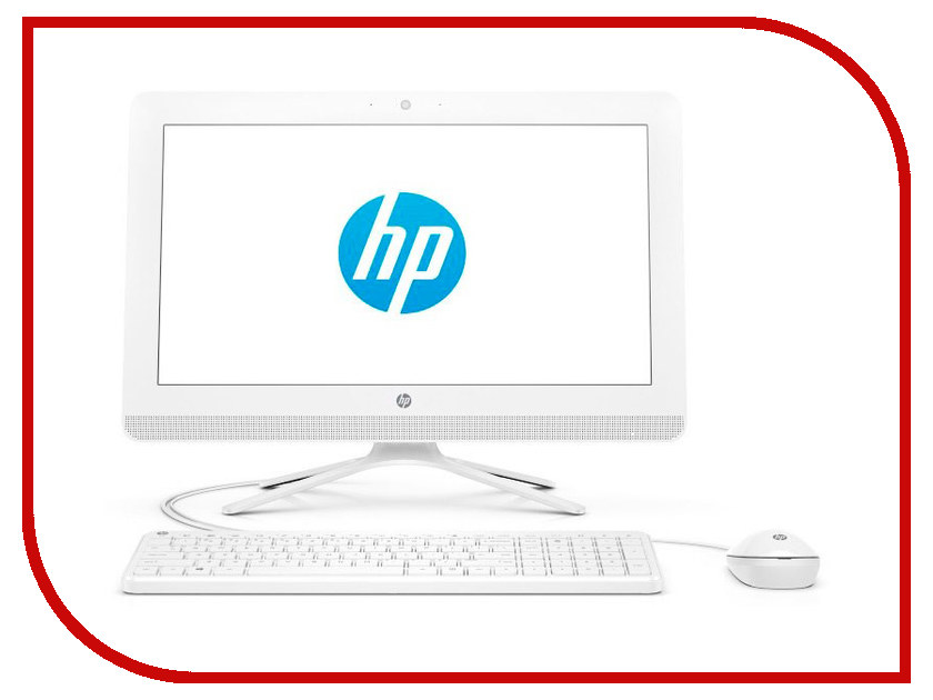 фото Моноблок HP 20-c401ur 4GU78EA Snow White (Intel Celeron J4005 2.0 GHz/4096Mb/500Gb/DVD-RW/Intel HD Graphics/Wi-Fi/19.5/1600x900/DOS) Hp (hewlett packard)