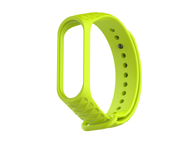 

Aксессуар Ремешок Activ for Xiaomi Mi Band 4 / Mi Band 3 Silicone Рельеф Green 90377, 90377