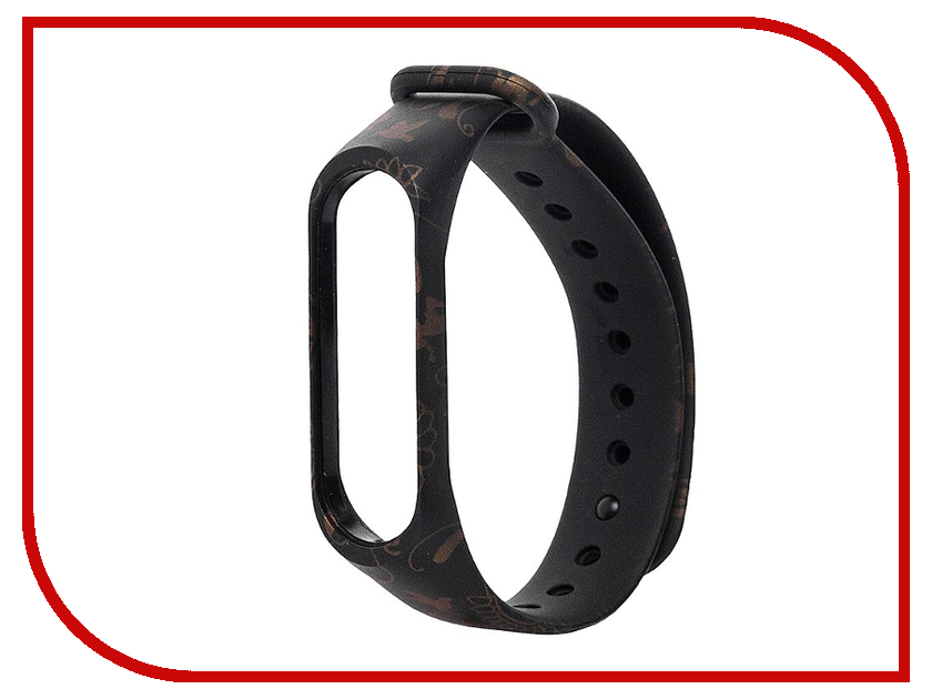 

Aксессуар Ремешок Activ for Xiaomi Mi Band 3 Silicone принт 17 90365, 90365