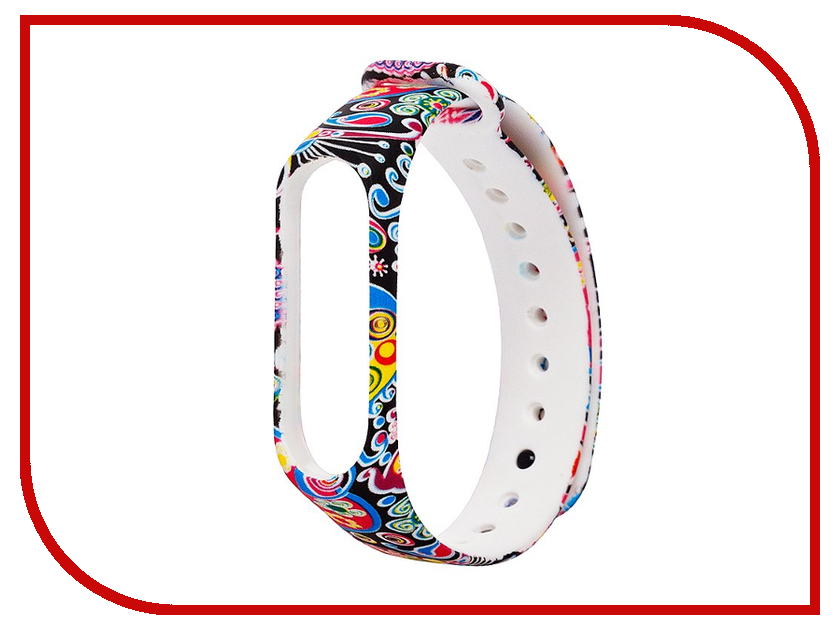 

Aксессуар Ремешок Activ for Xiaomi Mi Band 3 Silicone принт 15 90363, 90363