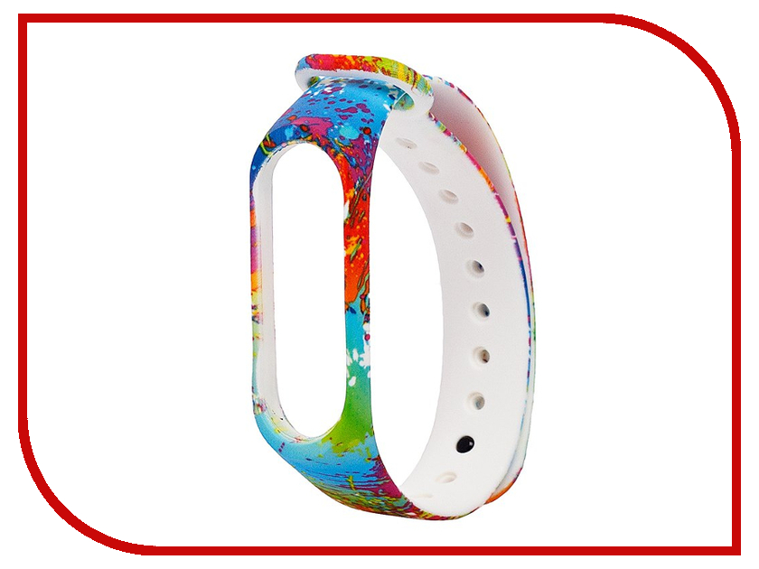 

Aксессуар Ремешок Activ for Xiaomi Mi Band 3 Silicone принт 08 90356, 90356