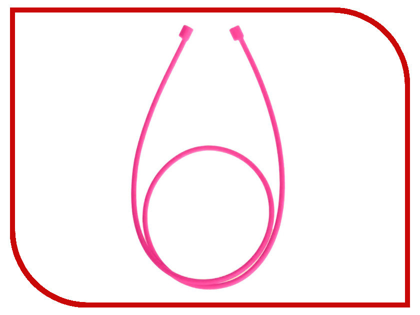 

Аксессуар Шнурок силиконовый Activ для Apple AirPods Pink 88009, 88009