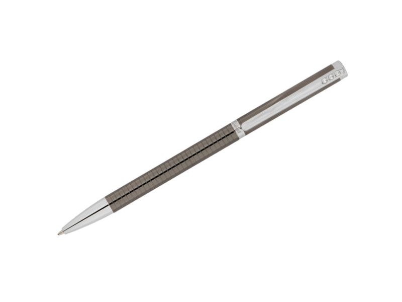 

Ручка шариковая Delucci Stella CPs_11413 корпус Gun Metal-Silver, стержень Blue, Stella