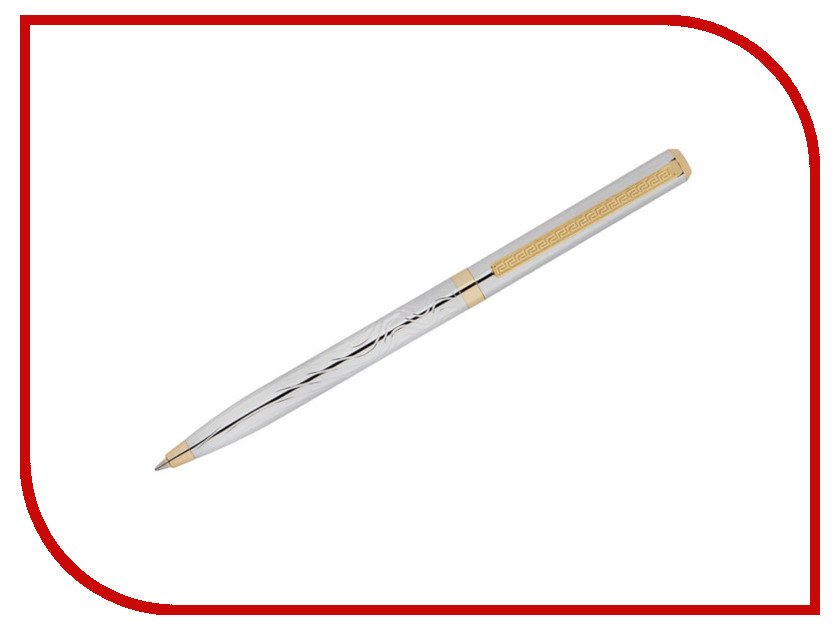 

Ручка шариковая Delucci Tempo CPs_11415 Silver-Gold, Tempo