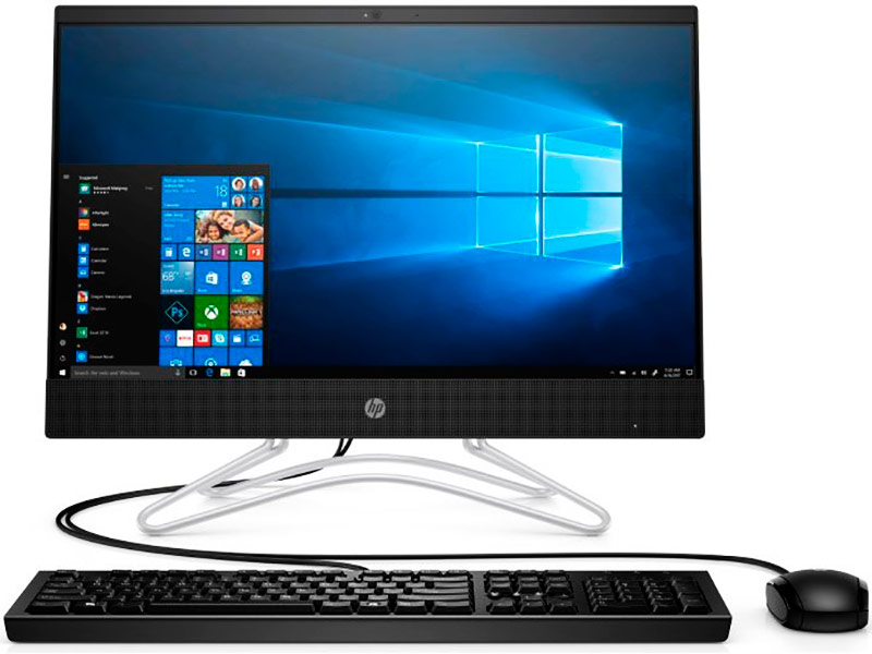 

Моноблок HP 22-c0029ur 4HA95EA Jack Black (Intel Core i3-8130U 2.2 GHz/8192Mb/1000Gb + 128Gb SSD/No ODD/nVidia GeForce MX110 2048Mb/Wi-Fi/21.5/1920x1080/Windows 10 64-bit), 4HA95EA
