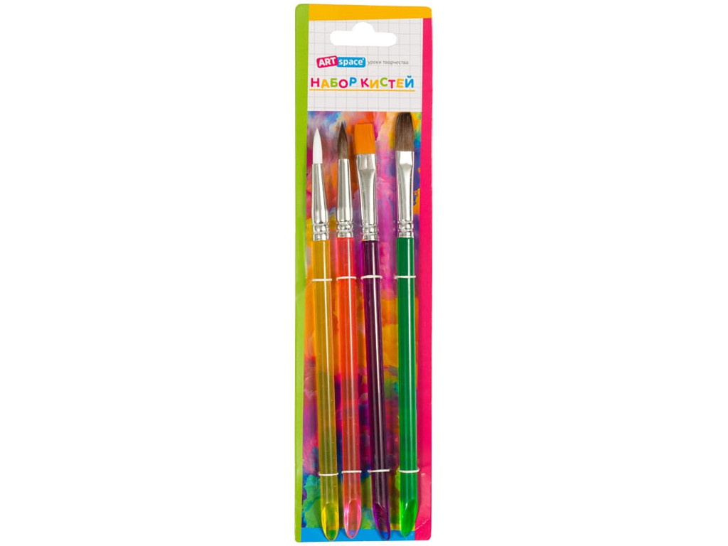 

Кисти ArtSpace Набор 4шт SB4_20378, SB4_20378