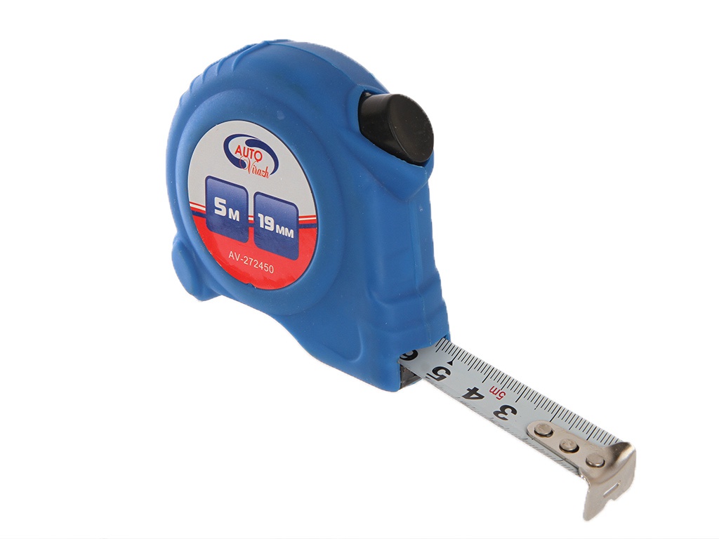 

Рулетка Autovirazh 5m x 19mm AV-272450, AV-272450