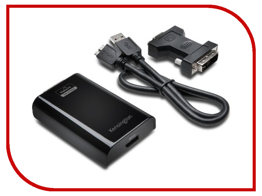 

Аксессуар Kensington Universal Multi-Display Adapter USB 3.0 K33974EU, K33974EU