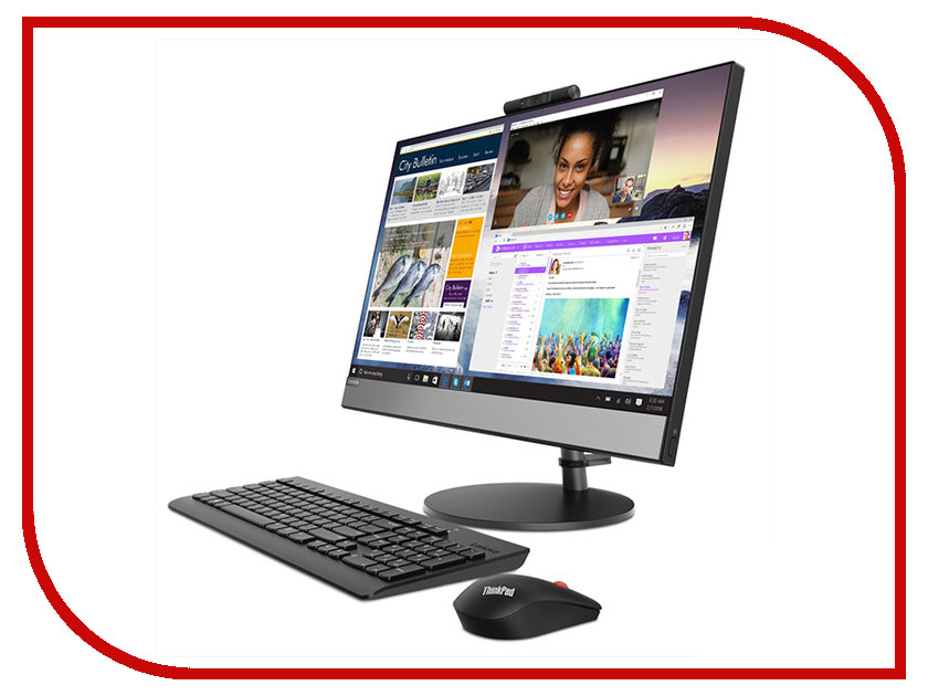 

Моноблок Lenovo V530-24ICB Black 10UW0004RU (Intel Core i3-8100T 3.1 GHz/4096Mb/1000Gb/DVD-RW/Intel HD Graphics/Wi-Fi/Bluetooth/Cam/23.8/1920x1080/Windows 10 Pro 64-bit), V530-24ICB