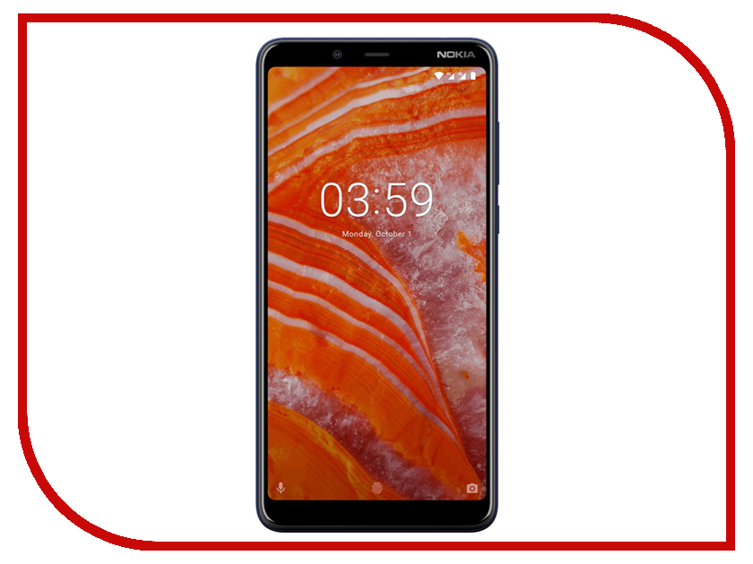 

Сотовый телефон Nokia 3.1 Plus 32Gb Blue, 3.1 Plus