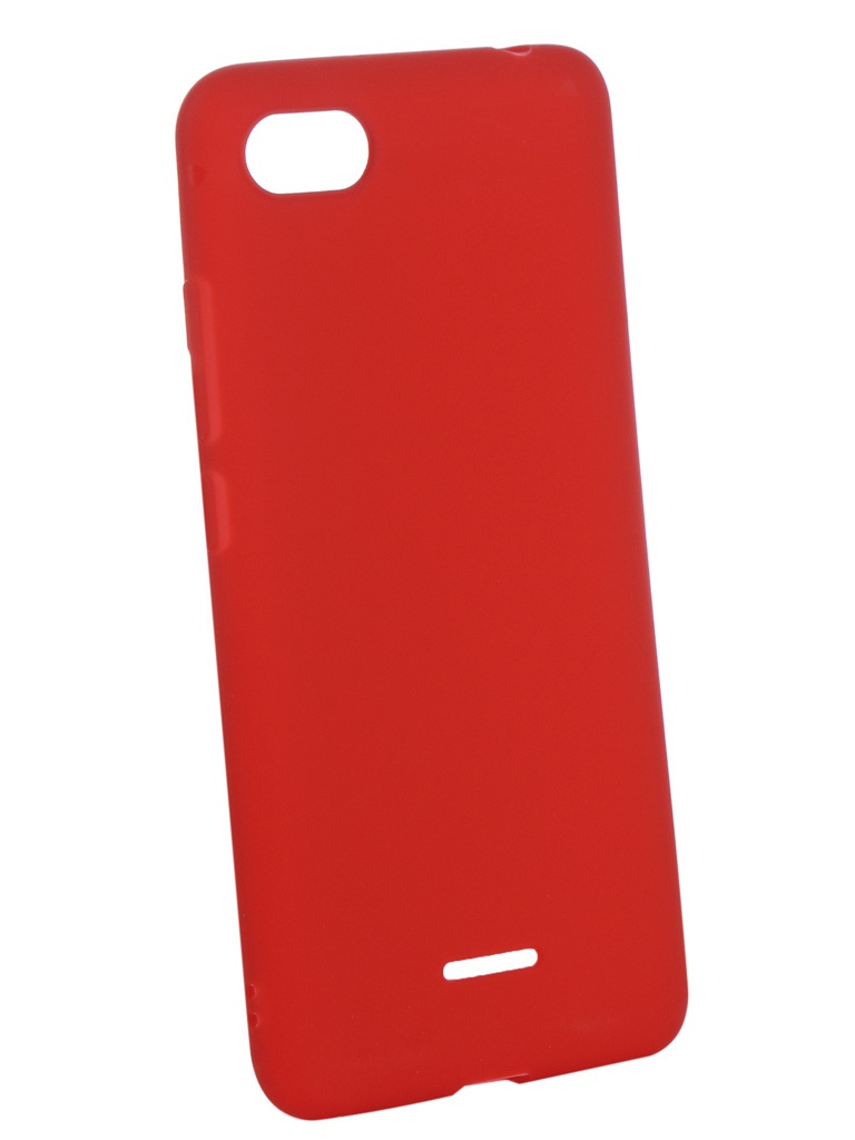 

Аксессуар Чехол Zibelino для Xiaomi Redmi 6A Soft Matte Red ZSM-XIA-6A-RED, Xiaomi Redmi 6A
