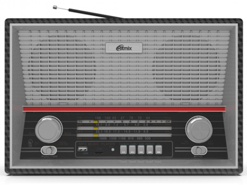 Радиоприемник Ritmix RPR-102 Black радиоприемник ritmix rpr 171