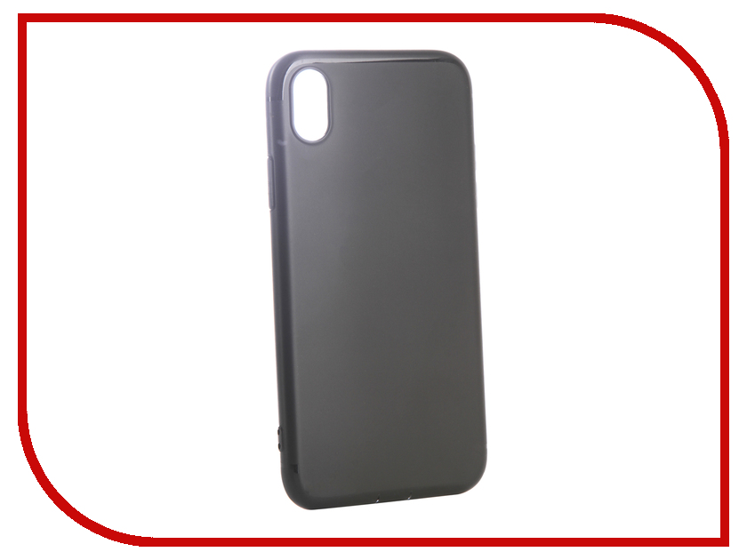 фото Аксессуар Чехол Ubik для APPLE iPhone XR TPU Black 31341