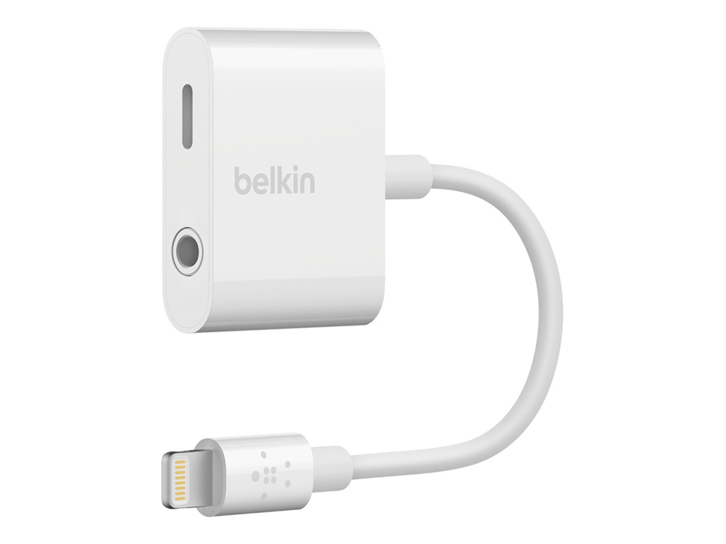 Zakazat.ru: Belkin 3.5mm Audio + Charge RockStar Adapter F8J212btWHT White