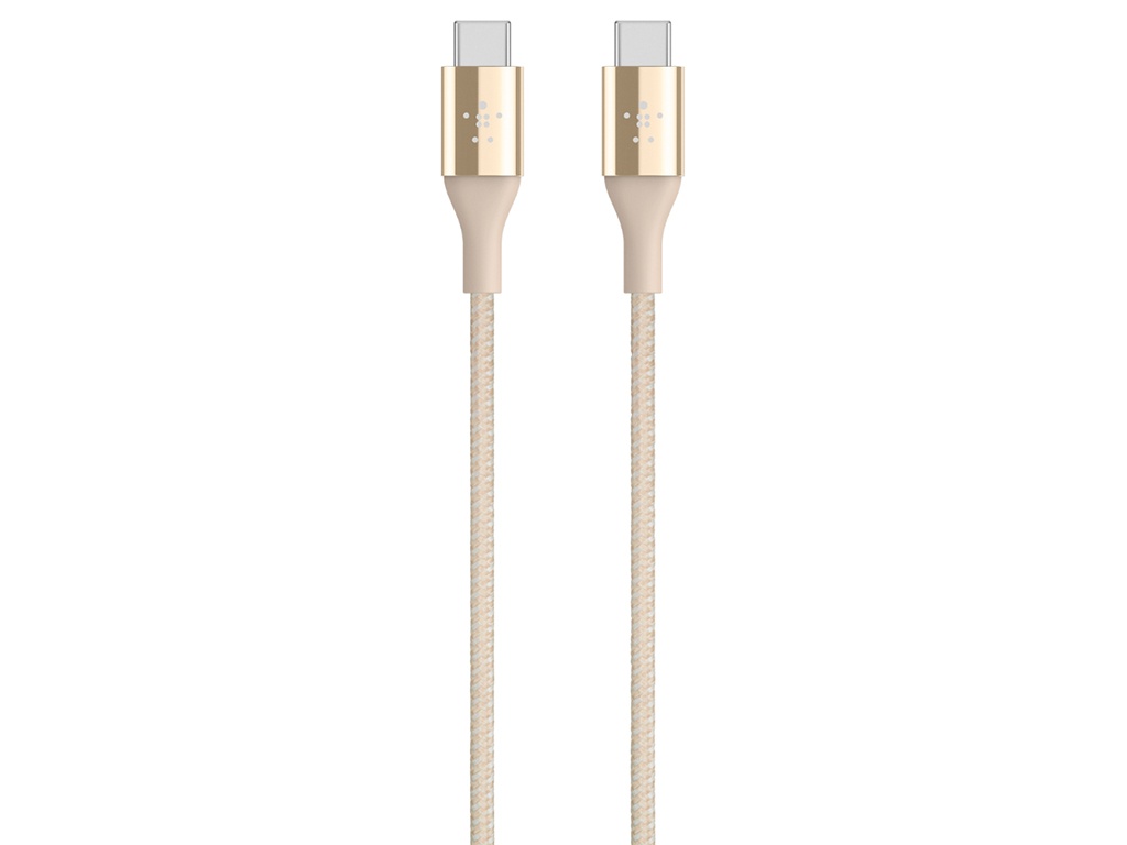 

Аксессуар Belkin Mixit DuraTek USB-C Cable Built With DuPont Kevlar F2CU050BT04-GLD Gold, F2CU050BT04-GLD