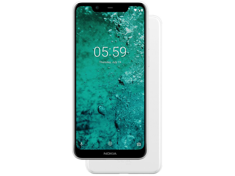 

Сотовый телефон Nokia 5.1 Plus (TA-1105) White, 5.1 Plus