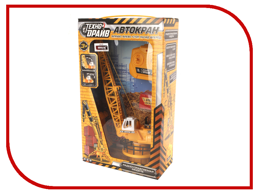 

Игрушка Технодрайв Автокран 1401F132-R / 264986, 1401F132-R
