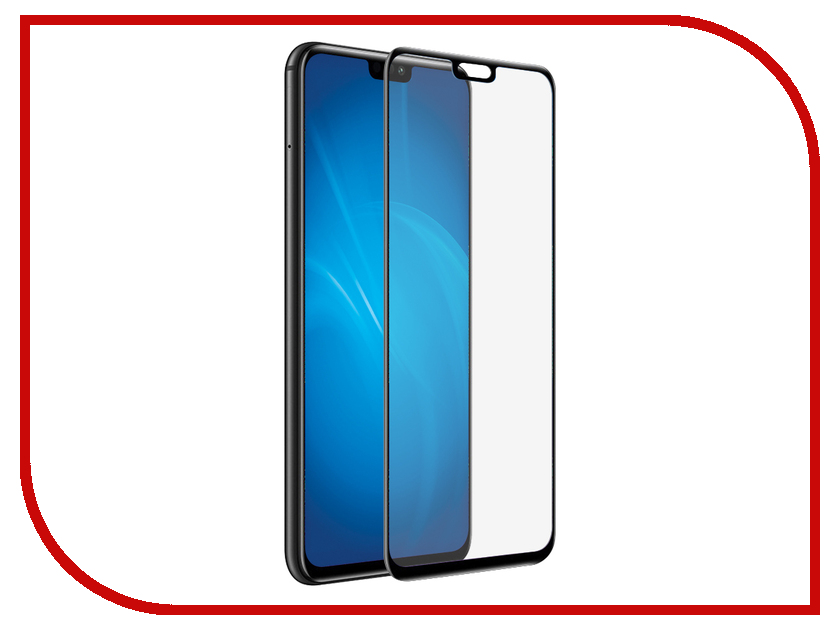 

Аксессуар Закаленное стекло DF для Honor 8X / 8X Premium Full Screen 3D hwColor-79 Black Frame, hwColor-79