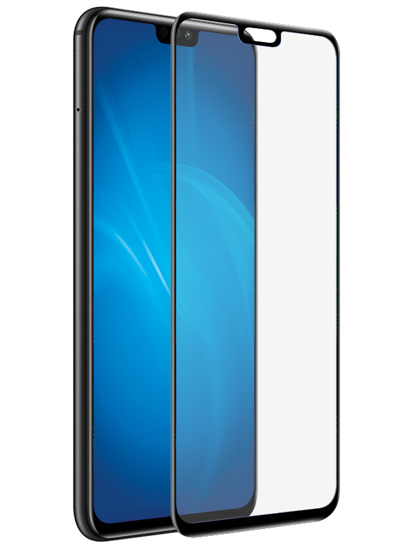 

Аксессуар Закаленное стекло DF для Honor 8X / 8X Premium Full Screen 3D hwColor-79 Black Frame, hwColor-79