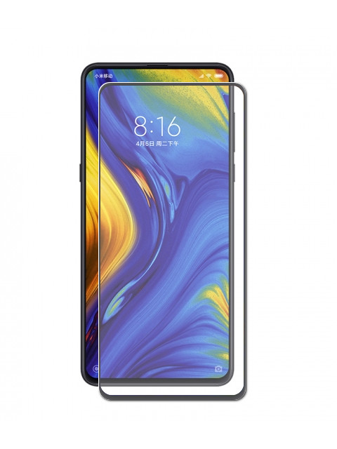 

Закаленное стекло DF для Xiaomi Mi Mix 3 Full Screen xiColor-48 Black Frame, xiColor-48