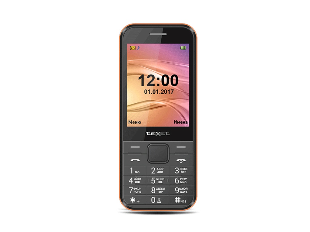 цена Сотовый телефон teXet TM-302 Black