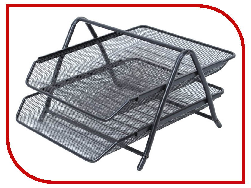 

Лоток горизонтальный Berlingo Steel & Style Black BMs_41022, BMs_41022
